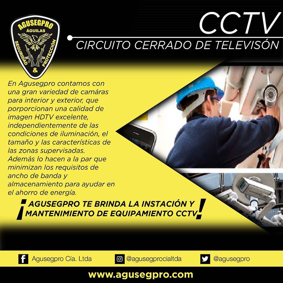Circuito cerrado de televisión o CCTV